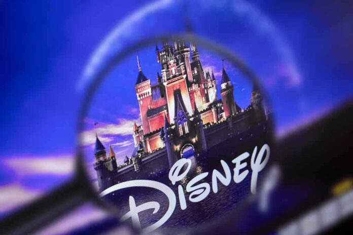 1341385184 featured image Magnifying glass focusing on Disney castle logo.