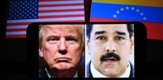 Nicolás Maduro and Donald Trump