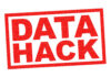 Red text saying Data Hack