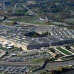 Aerial view of the Pentagon