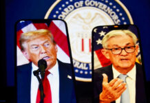 President Trump and Jerome Powell
