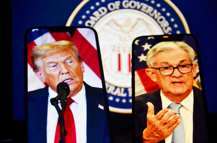 President Trump and Jerome Powell