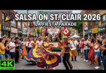 【4K】🔥 TORONTO SALSA ON ST. CLAIR 2026 🇨🇦 | La Fiesta Parade, Latin Street Festival (July 2026)