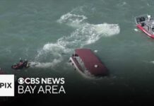 1 dead, 2 missing after boat sinks near Alcatraz in San Francisco Bay
