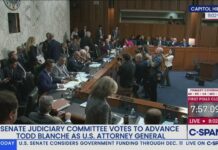 Senate Judiciary Committee Vote on Todd Blanche to Serve as Attorney General