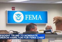 Trump expected to nominate Cameron Hamilton to lead FEMA after his firing last year