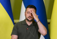 Ukrainian President Volodymyr Zelensky