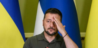 Ukrainian President Volodymyr Zelensky