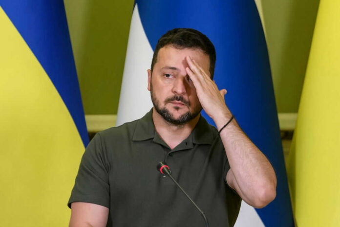 Ukrainian President Volodymyr Zelensky