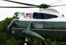 Marine One helicopter
