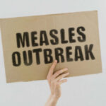 Measles outbreak sign